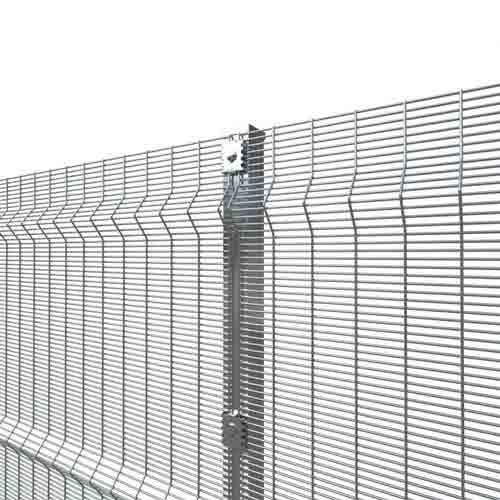 Durable PVC Coated welded 358 anti climb high security wire mesh fence for sale